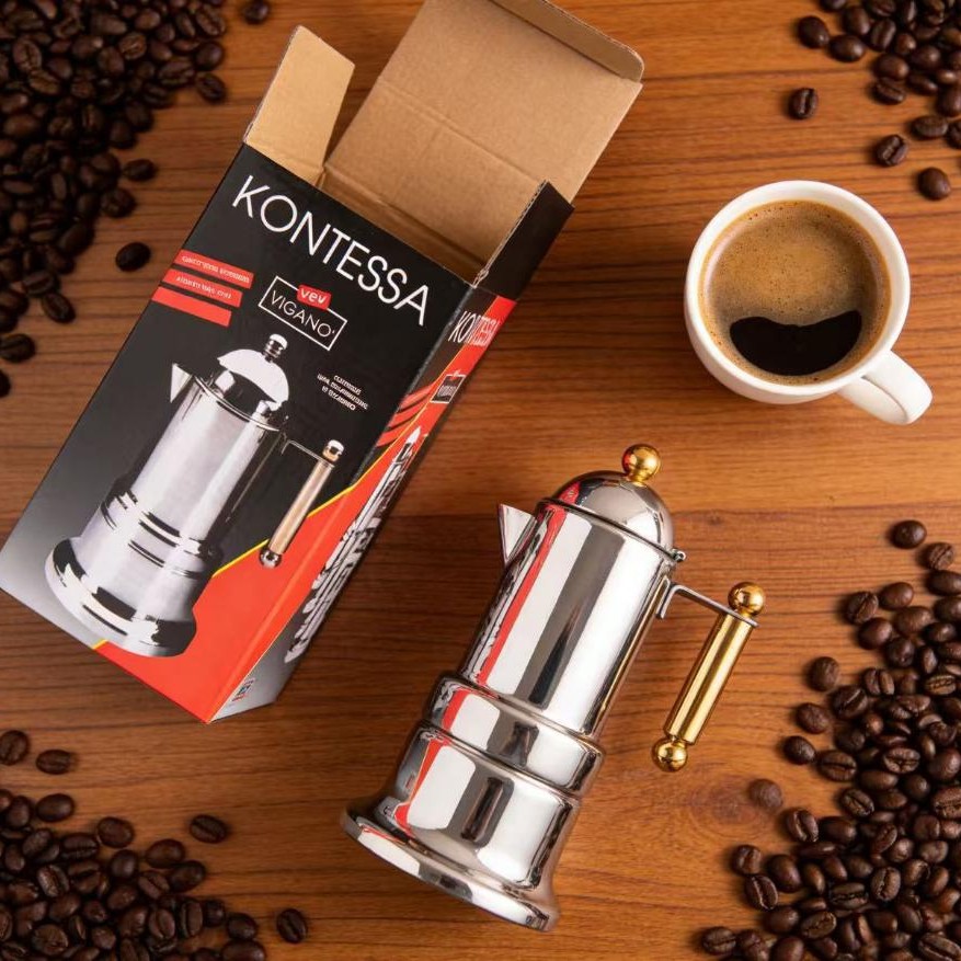 Moka Pot Stove - Thickened stainless steel 304 pagoda pot