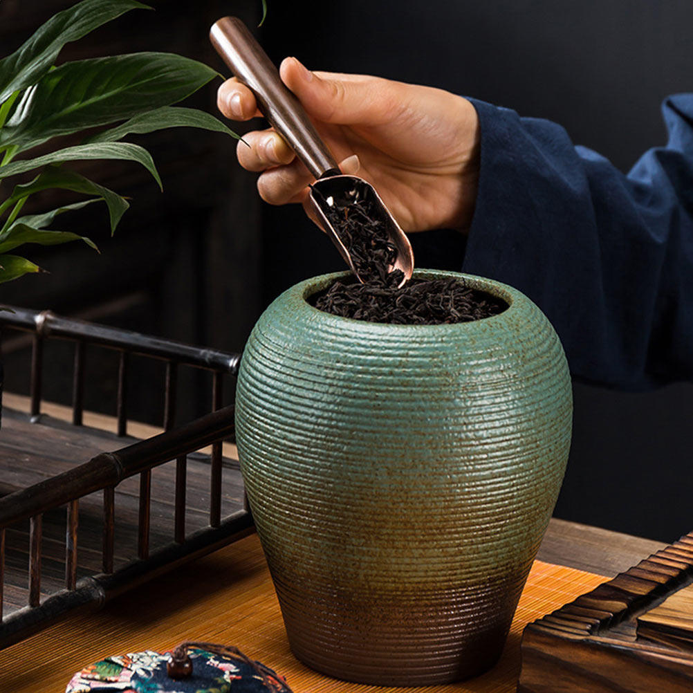 Vintage Long Handle Wooden Tea - Coffee Tea And Sugar Set review and price