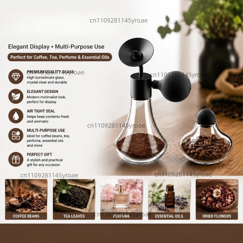 Glass Aroma Sample Bottle Coff - Coffee Tea & Espresso Appliances review and price