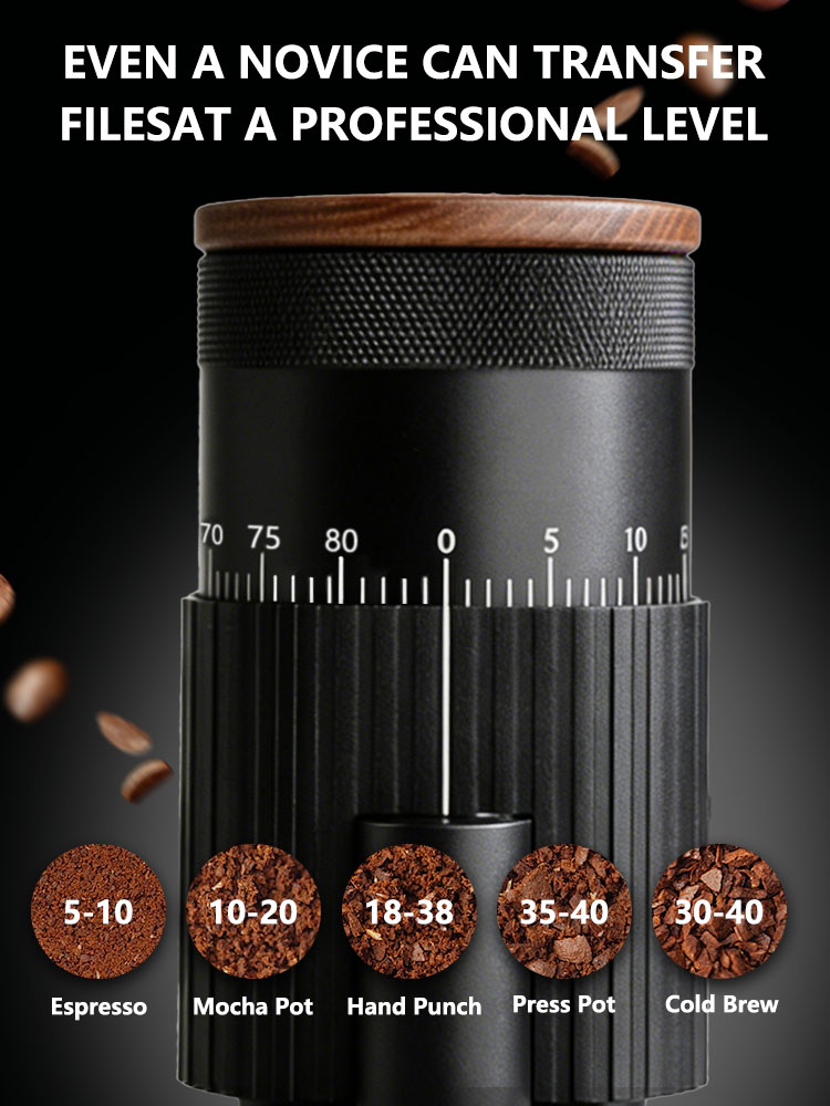 Portable Electric Coffee Grind - Burr Hand Grinder review and price