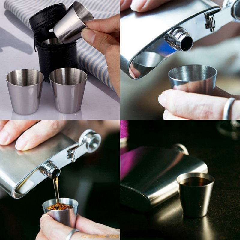 4/6Pcs Stainless Steel Cups Mi - Coffee Tea And Sugar Set review and price