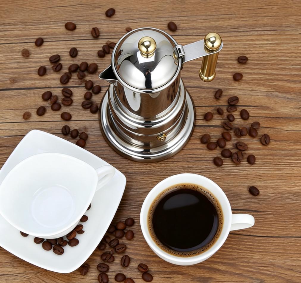 Thickened stainless steel 304  - Moka Pot Stove review and price