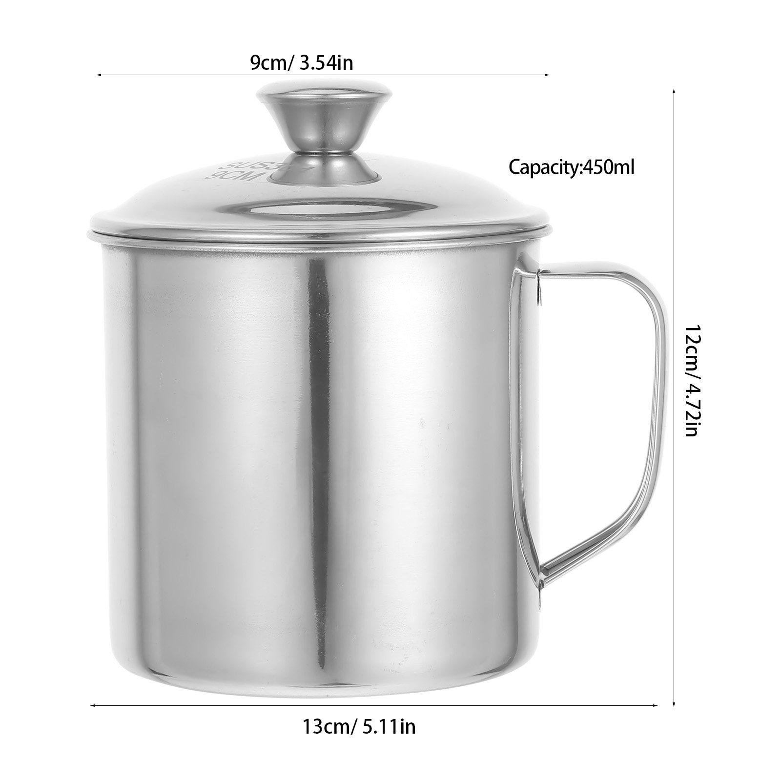 Stainless Steel Cup With Lid R - Coffee Tea & Espresso Appliances review and price
