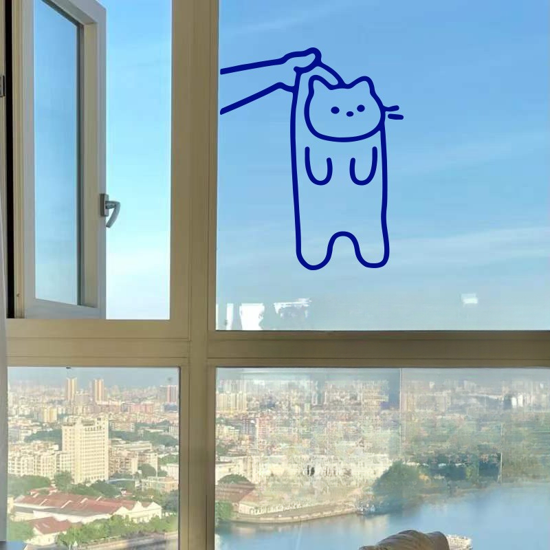Pick Up Kittens Window Wall Gl - Coffee Tea With Milk review and price