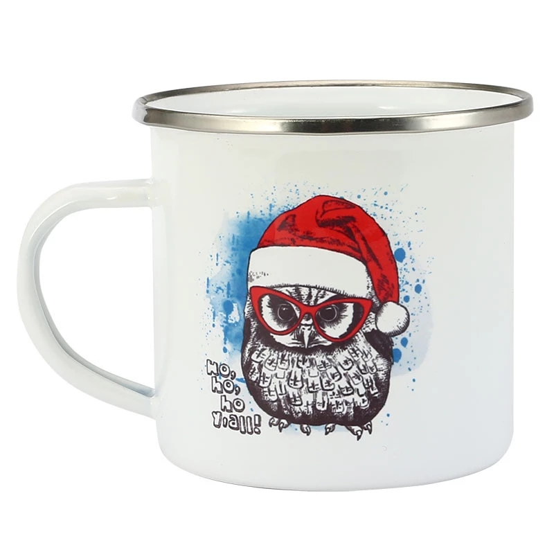 350ML Enamel Coffee Mug DIY LO - Coffee Tea Name review and price