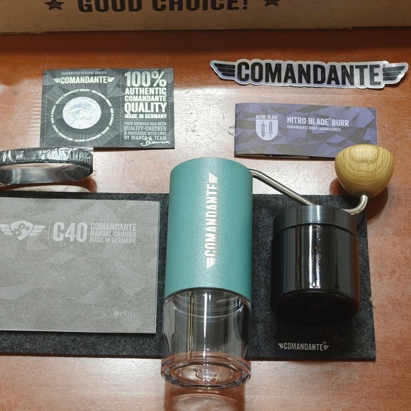 Comandante C40 Mk4 Manual Coff - Burr Hand Grinder review and price