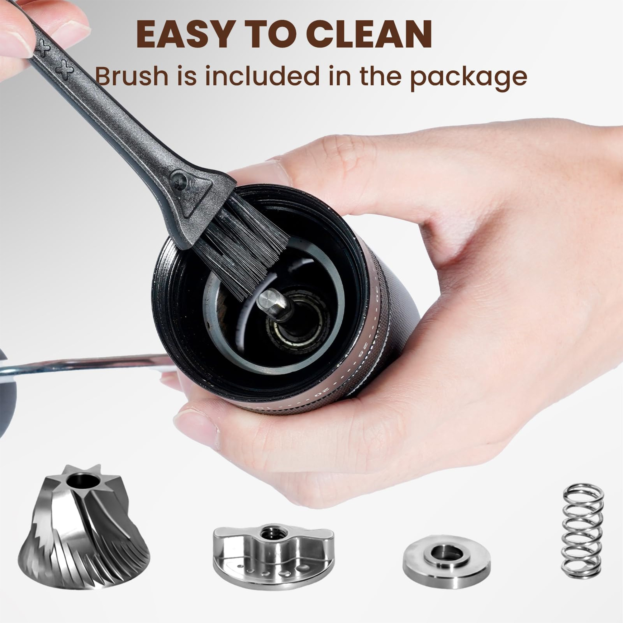 Portable Hand Coffee Bean Grin - Burr Hand Grinder review and price